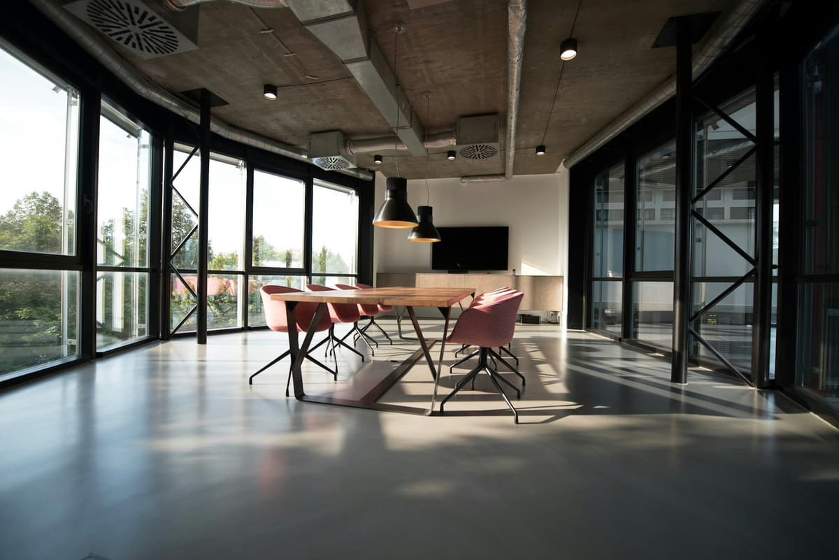 Devine Capital office interior with customer service